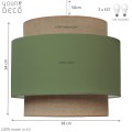 boho oliwkowa lampa do pokoju dziecka (3).jpg