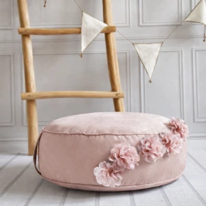 PUF WELUROWY FLOWER KOLORY