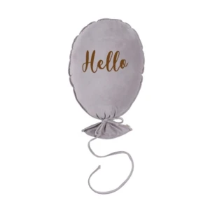 BALON DEKORACYJNY DELUX SILVER GREY - MALOMI KIDS