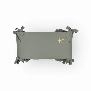 OCHRANIACZ DO ŁÓŻECZKA WASHED COTTON STARS FOREST GREEN - MALOMI KIDS