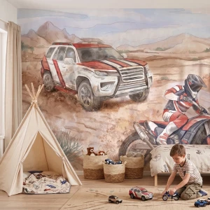 TAPETA OFF-ROAD - PASTELOWE LOVE 