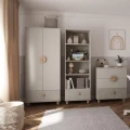 Stylowa komoda dziecięca Loft w ponadczasowym odcieniu kaszmirowym