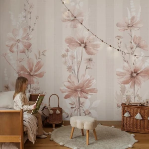 TAPETA DLA DZIEWCZYNKI FIORELLI BEIGE - MALUMI