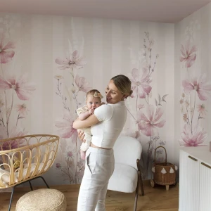 TAPETA DLA DZIEWCZYNKI FIORELLI PINK - MALUMI