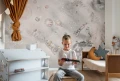 Nowoczesna dekoracja do pokoju dziecka inspirowana wszechświatem