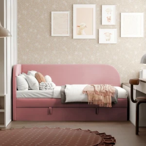 ŁÓŻKO SOFA TAPICEROWANA DLA DZIECKA MONO