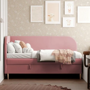 ŁÓŻKO SOFA TAPICEROWANA DLA DZIECKA MONO LEGS