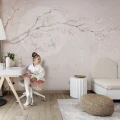 tapeta dla dziewczynki magnolia