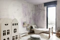 Tapeta dziecięca Birdsong Lavender malumi