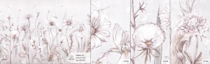 MALUMI SPRING JOY WHITE - PRÓBKA TAPETY
