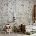 Tapeta dziecięca Hello Rabbit Green