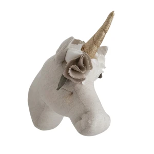Dekoracja na ścianę do pokoju dziewczynki Jednorożec naturalny – Love Me Decoration