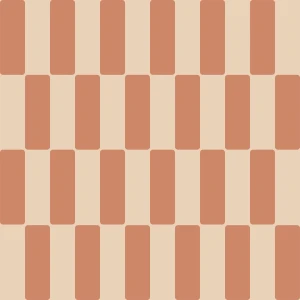 DEKORILLO KLOCKI RETRO TERAKOTA - PRÓBKA TAPETY