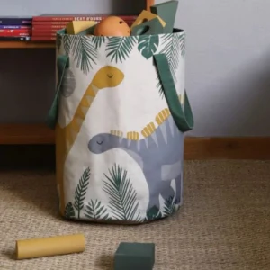 Kosz na zabawki Dinozaury Sensaku - Nattiot  