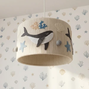 Lampa sufitowa dla dziecka Ocean Blue - Bring The Light 
