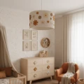 lampa sufitowa boho kwiatki