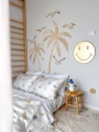 Seagulls, wooden palm trees, emoji mirror kids room decoration (11).png
