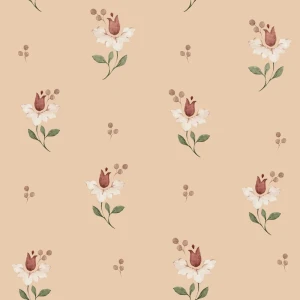 Tapeta Kwiaty Warm Blossom – Dekornik