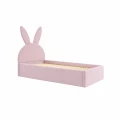 Łóżko dziecięce Bunny z uszkami króliczka - Dappi