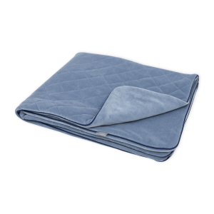 SLEEPEE - KOCYK WELUROWY ROYAL BABY DENIM