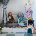 drewniana lampka nocna dinozaur little lights
