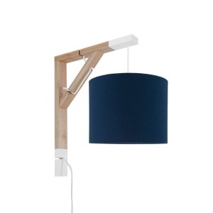 LAMPA SIMPLE GRANATOWA