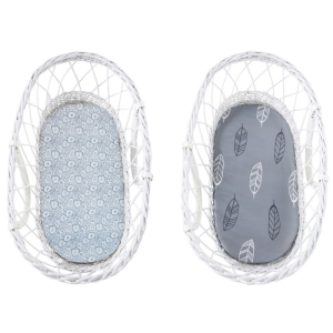 SLEEPEE - PRZEŚCIERADŁO DO GONDOLI 2 PAK GREY/PIÓRKA