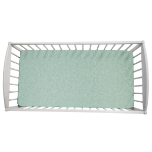 SLEEPEE - PRZEŚCIERADŁO DO ŁÓŻECZKA WE CARE MIĘTA 120X60 CM