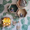 lampa van drewniany little lights