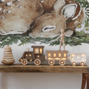 LAMPKA POCIĄG COFFEE CREAM - LITTLE LIGHTS 