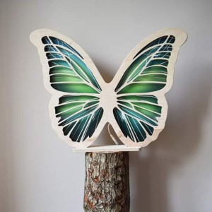 LAMPKA MOTYL SZMARAGDOWY - UNKY