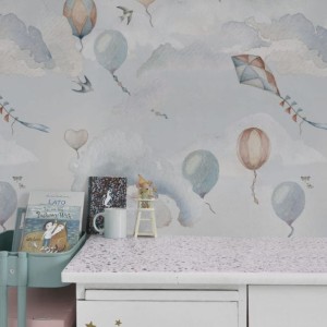 TAPETA BALLOONS FAIRYTALE - DEKORNIK