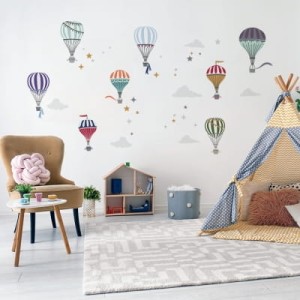 NAKLEJKI NA ŚCIANĘ BALONY DK371 - YOKO DESIGN