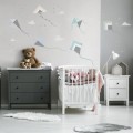 niebieskie latawce naklejki na sciane do pokoju chłopca yokodesign