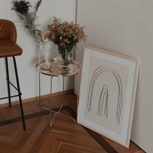 MINIMAL LINE - PLAKAT TĘCZA