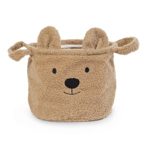 PLUSZOWY POJEMNIK NA ZABAWKI TEDDY BEAR 25X20X20 CM - CHILDHOME