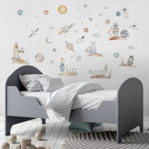NAKLEJKI NA ŚCIANĘ KOSMICZNY ZESTAW - YOKO DESIGN