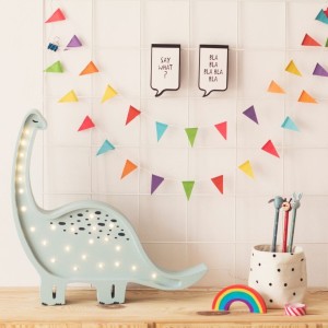 LAMPKA DINO DIPLODOK PREHISTORIC BLUE - LITTLE LIGHTS