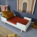 wood luck design lozeczko basic biale