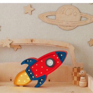LAMPKA RAKIETA NAVY - LITTLE LIGHTS