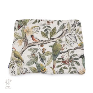 PODUSZKA BAMBUSOWA 25X30 CM ORNITHOLOGY - MAKASZKA