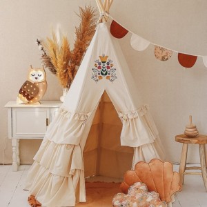Namiot tipi z falbankami Folk – Moi Mili