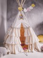 Namiot tipi z falbankami