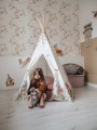 moi mili namiot tipi dla dziewczynki w kwiaty