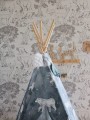 namiot tipi do pokoju chłopca