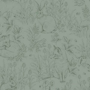 TAPETA DZIECIĘCA NEWBIE FOREST FRIENDS 7477 - BORASTAPETER