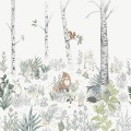 mural magic forest