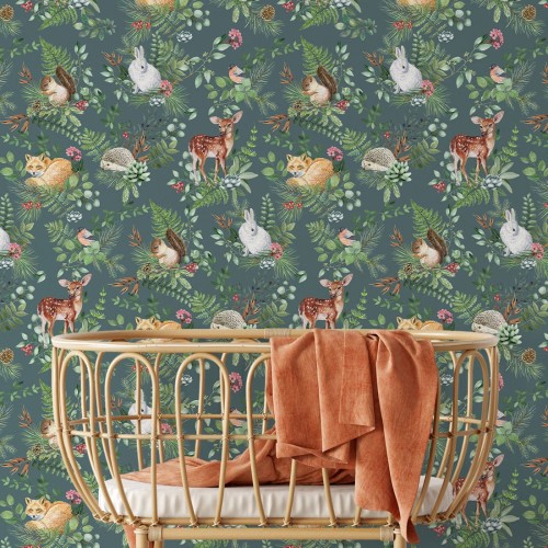 tapeta woodland