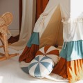 namiot tipi z falbanami