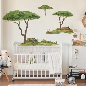 NAKLEJKI NA ŚCIANĘ POLANA SAFARI - YOKO DESIGN